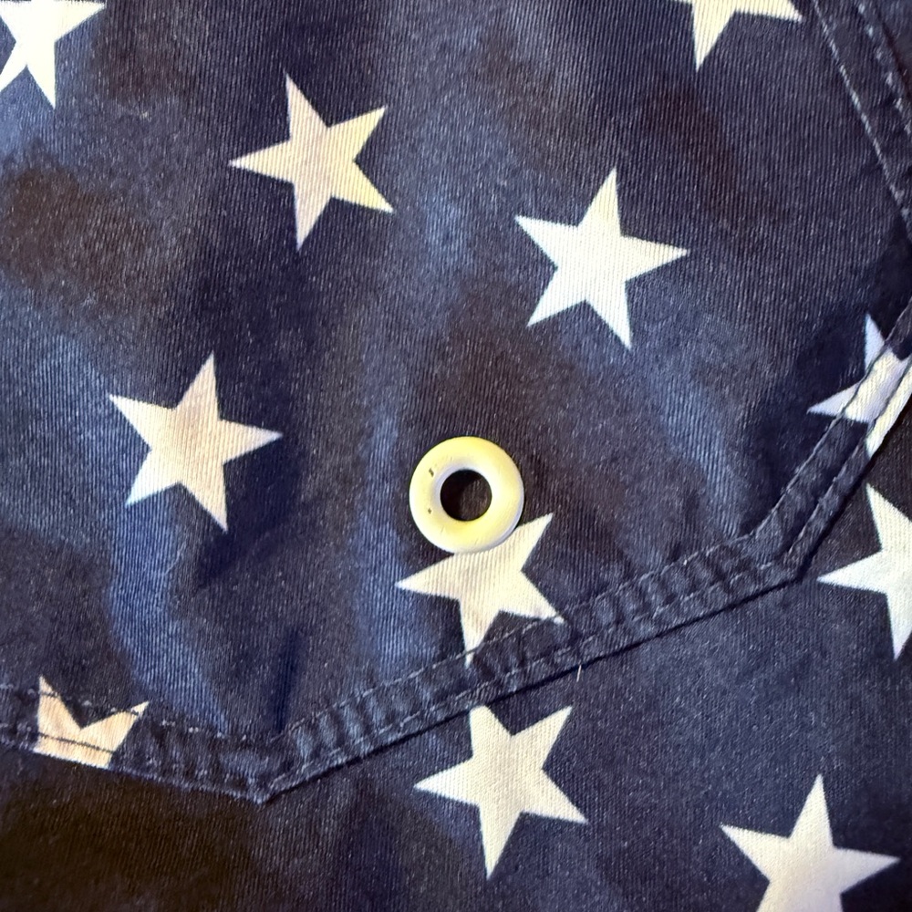 Patriotic Star and Stripe Boys Swim Shorts - Picture 3 of 13